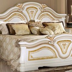 Тумба прикроватная (12.220) Грация (белый/золото) в Красноуральске - krasnouralsk.mebel24.online | фото 2