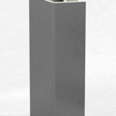 Угловое соединение для цоколя 135 гр. h150 мм (Алюминий, Белый, Черный, Сономаый) в Красноуральске - krasnouralsk.mebel24.online | фото