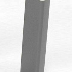 Торцевая заглушка для цоколя h150 мм Цвет Алюминий (Алюминий, Белый, Черный, Сонома) в Красноуральске - krasnouralsk.mebel24.online | фото 1