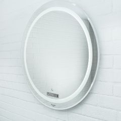 Зеркало Gia 75 white с подсветкой Sansa (SGa1044Z) в Красноуральске - krasnouralsk.mebel24.online | фото 2