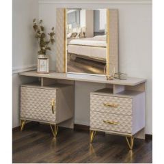 Зеркало ППУ Lara (бежевый глянец) в Красноуральске - krasnouralsk.mebel24.online | фото 4