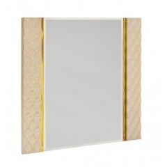Зеркало ППУ Lara (бежевый глянец) в Красноуральске - krasnouralsk.mebel24.online | фото 1