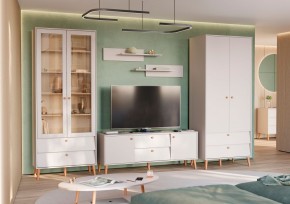 АФИНА Гостиная (модульная) кашемир серый в Красноуральске - krasnouralsk.mebel24.online | фото 1
