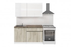 АНТИКА Кухонный гарнитур Медиум 2 (1400 мм) в Красноуральске - krasnouralsk.mebel24.online | фото 3