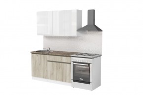 АНТИКА Кухонный гарнитур Медиум 2 (1400 мм) в Красноуральске - krasnouralsk.mebel24.online | фото 4