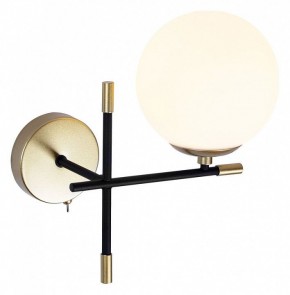 Бра Arte Lamp Arkab A2225AP-1BK в Красноуральске - krasnouralsk.mebel24.online | фото