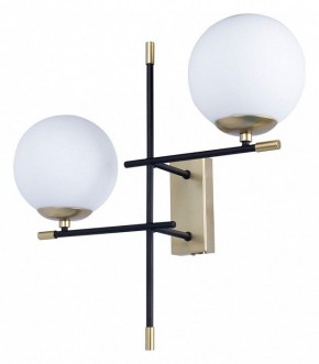 Бра Arte Lamp Arkab A2225AP-2BK в Красноуральске - krasnouralsk.mebel24.online | фото