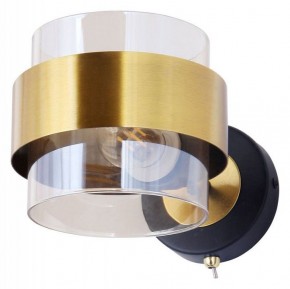 Бра Arte Lamp Carlo A8205AP-1BK в Красноуральске - krasnouralsk.mebel24.online | фото