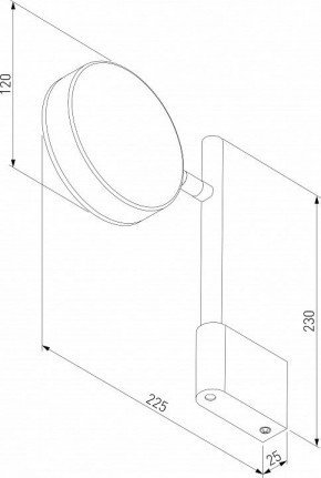 Бра Elektrostandard Tobi a064592 в Красноуральске - krasnouralsk.mebel24.online | фото 4