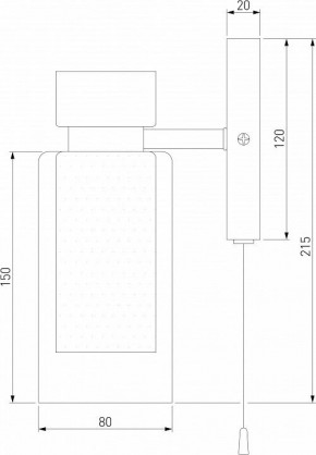 Бра Eurosvet Amado 70115/1 белый в Красноуральске - krasnouralsk.mebel24.online | фото 3