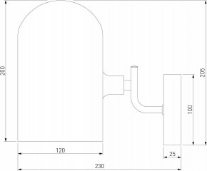 Бра Eurosvet Bambola 60157/1 латунь в Красноуральске - krasnouralsk.mebel24.online | фото 4