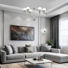 Бра Eurosvet Calyx 60169/1 никель в Красноуральске - krasnouralsk.mebel24.online | фото 3