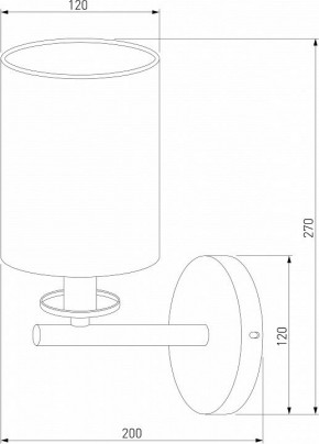 Бра Eurosvet Caprera 60146/1 латунь в Красноуральске - krasnouralsk.mebel24.online | фото 3