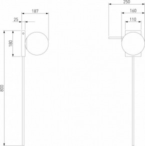 Бра Eurosvet Fredo 40033/1 латунь в Красноуральске - krasnouralsk.mebel24.online | фото 3