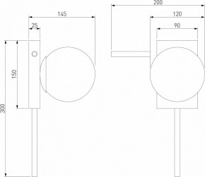Бра Eurosvet Fredo 40036/1 латунь в Красноуральске - krasnouralsk.mebel24.online | фото 4