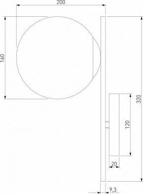Бра Eurosvet Marbella 60147/1 латунь в Красноуральске - krasnouralsk.mebel24.online | фото 2