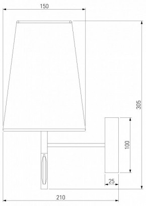 Бра Eurosvet Milazzo 60137/1 хром в Красноуральске - krasnouralsk.mebel24.online | фото 4