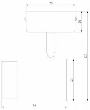 Бра Eurosvet Morgan 20124/1 белый/ хром в Красноуральске - krasnouralsk.mebel24.online | фото 3