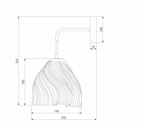 Бра Eurosvet Sinki 40075/1 белый в Красноуральске - krasnouralsk.mebel24.online | фото 3