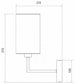 Бра Eurosvet Soffio 60134/1 никель в Красноуральске - krasnouralsk.mebel24.online | фото 2