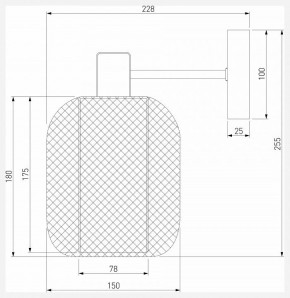 Бра Eurosvet Voile 30192/1 золото в Красноуральске - krasnouralsk.mebel24.online | фото 4