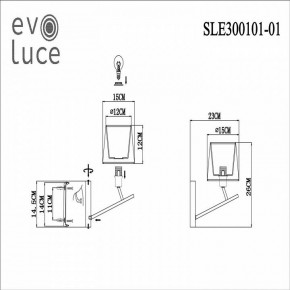 Бра EVOLUCE Denice SLE300101-01 в Красноуральске - krasnouralsk.mebel24.online | фото 7