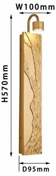 Бра Favourite Exemplum 4127-1W в Красноуральске - krasnouralsk.mebel24.online | фото 3