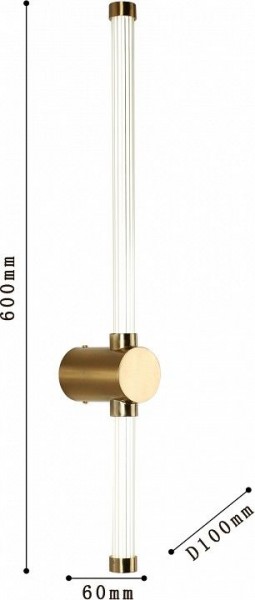 Бра Favourite Lignum 3057-1W в Красноуральске - krasnouralsk.mebel24.online | фото 3