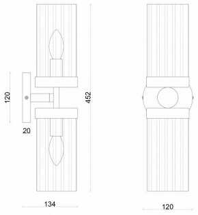 Бра Favourite Radiales 3099-2W в Красноуральске - krasnouralsk.mebel24.online | фото 4