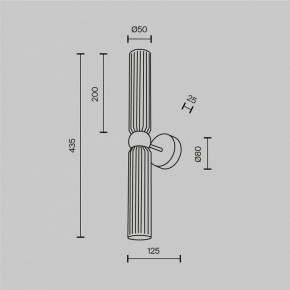Бра Maytoni Antic MOD302WL-02GR1 в Красноуральске - krasnouralsk.mebel24.online | фото 4