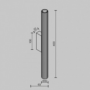 Бра Maytoni Calipso C082WL-12W2.7K-B в Красноуральске - krasnouralsk.mebel24.online | фото 4