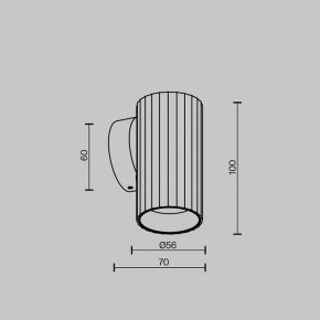 Бра Maytoni Calipso C106WL-01-GU10-BS в Красноуральске - krasnouralsk.mebel24.online | фото 6