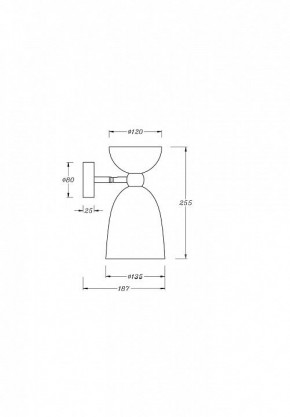 Бра Maytoni Cloches MOD113WL-01W в Красноуральске - krasnouralsk.mebel24.online | фото 3