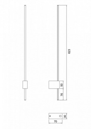 Бра Maytoni Pars C070WL-L6GB3K в Красноуральске - krasnouralsk.mebel24.online | фото 3