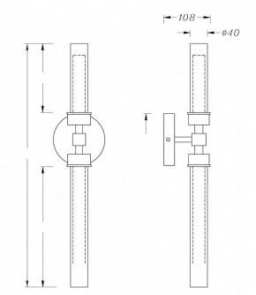 Бра Maytoni Stelo MOD116WL-L7B3K в Красноуральске - krasnouralsk.mebel24.online | фото 3