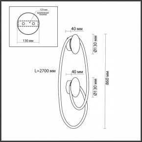 Бра Odeon Light Corda 4391/30WL в Красноуральске - krasnouralsk.mebel24.online | фото 4