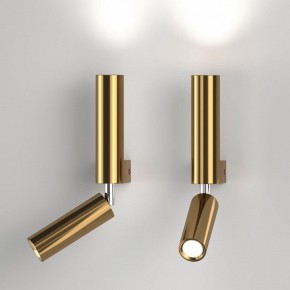 Бра с подсветкой Eurosvet Pitch 40020/1 LED латунь в Красноуральске - krasnouralsk.mebel24.online | фото 2