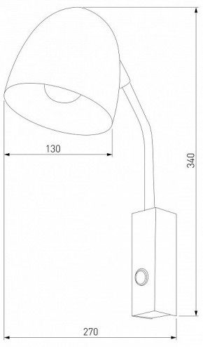 Бра TK Lighting Soho 4167 Soho Black в Красноуральске - krasnouralsk.mebel24.online | фото 2
