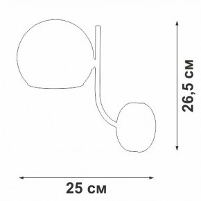 Бра Vitaluce V39570 V39570-8/1A в Красноуральске - krasnouralsk.mebel24.online | фото 2
