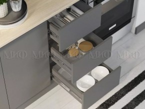 ЧЕЛСИ Кухонный гарнитур 2,0 м (Графит) в Красноуральске - krasnouralsk.mebel24.online | фото 2