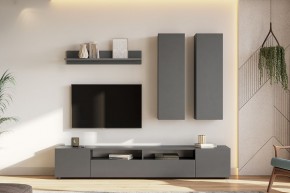 ДЕНВЕР Гостиная (Варианнт-2) Графит серый в Красноуральске - krasnouralsk.mebel24.online | фото