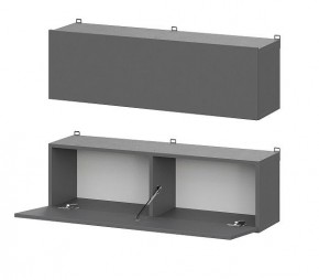 ДЕНВЕР Гостиная (Варианнт-2) Графит серый в Красноуральске - krasnouralsk.mebel24.online | фото 4