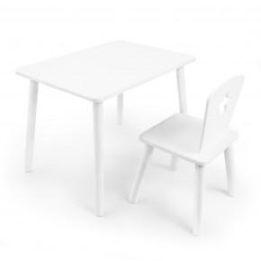 Детский комплект стол и стул «Звезда» Rolti Baby (белый/белый, массив березы/мдф) в Красноуральске - krasnouralsk.mebel24.online | фото 1