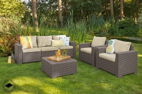 Диван Калифорния 3-х местный (California 2 Sofa), капучино в Красноуральске - krasnouralsk.mebel24.online | фото 3