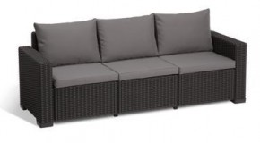 Диван Калифорния 3-х местный (California 3 Sofa), графит в Красноуральске - krasnouralsk.mebel24.online | фото 2