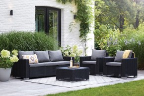 Диван Калифорния 3-х местный (California 3 Sofa), графит в Красноуральске - krasnouralsk.mebel24.online | фото 3