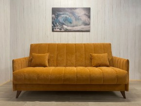 Диван Престиж-3 (НПБ) велюр Sensey terracotta в Красноуральске - krasnouralsk.mebel24.online | фото 2
