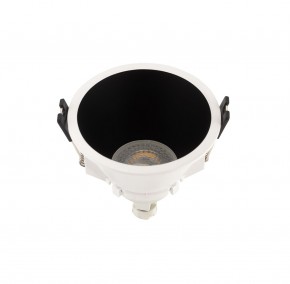 DK3026-WB Встраиваемый светильник, IP 20, 10 Вт, GU5.3, LED, белый/черный, пластик в Красноуральске - krasnouralsk.mebel24.online | фото 2
