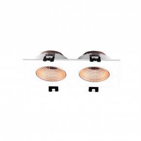 DK3072-WBR Встраиваемый светильник, IP 20, 10 Вт, GU5.3, LED, белый/бронзовый, пластик в Красноуральске - krasnouralsk.mebel24.online | фото 2
