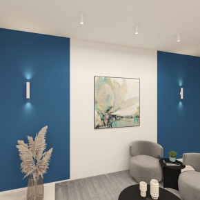 DK5022-WH Настенный светильник, IP20, до 15 Вт, LED, 2xGU10, белый, алюминий в Красноуральске - krasnouralsk.mebel24.online | фото 4
